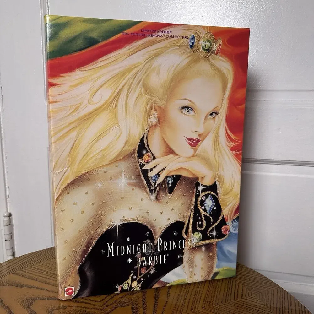 Midnight‎ Princess Barbie Doll 1997 Mattel Limited Edition #17780 New In Box